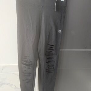 New with tags Express Ripped Black Ripped Leggings